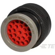 TE Connectivity-HDP26-24-23ST-L017 Connettore circolare Conn Circular SKT 23 POS Crimp ST Cable Mount 23 Terminal 1 Port Tray