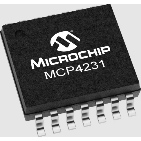 Microchip Technology-MCP4231-502E/ST Digitalpotenziometer Digital Potentiometer 5kOhm 128POS Volatile Linear Automotive 14-Pin TSSOP Tube