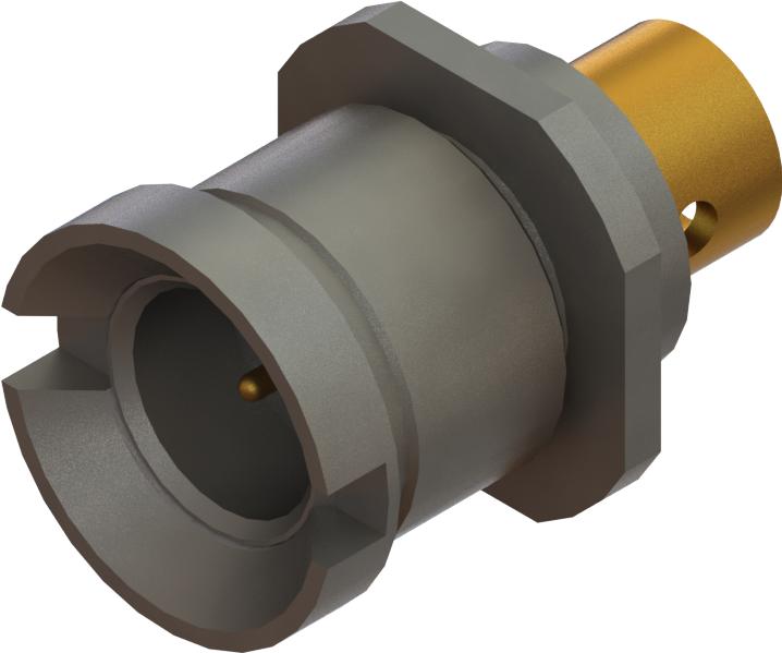 Amphenol SV Microwave-SF1211-6062 RF-Steckverbinder Conn SMP 0Hz to 26.5GHz 50Ohm Solder ST Panel Mount PL Gold Over Nickel Tray