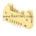 Conn Shrouded Header (2 Sides) M 16 POS 2.54mm Solder RA Side Entry Thru-Hole Carton