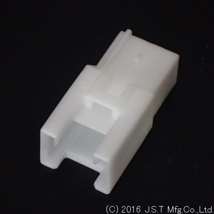 JST Manufacturing-XMR-03VF Gaine de câblage de raccordement discret Connector, RCPT, HSG, 3CKT, W/O PNL Lock