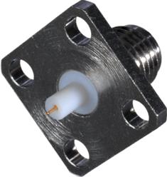 Cinch Connectivity Solutions-142-1701-196 RF-Steckverbinder Conn SMA 0Hz to 18GHz 50Ohm Solder ST Flange Mount RCP Gold Over Nickel