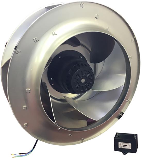 ORION FANS-OAB400-22-1 Blowers and Fans AC Motorized Impeller Centrifugal Ball Bearing 230V 200V to 250V 1900CFM 73dB