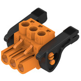 Weidmuller-1944840000 Steckverbinder, Klemmenblöcke Conn Plug-in Terminal Block F 3 POS 5.08mm Screw RA Cable Mount 20A Box