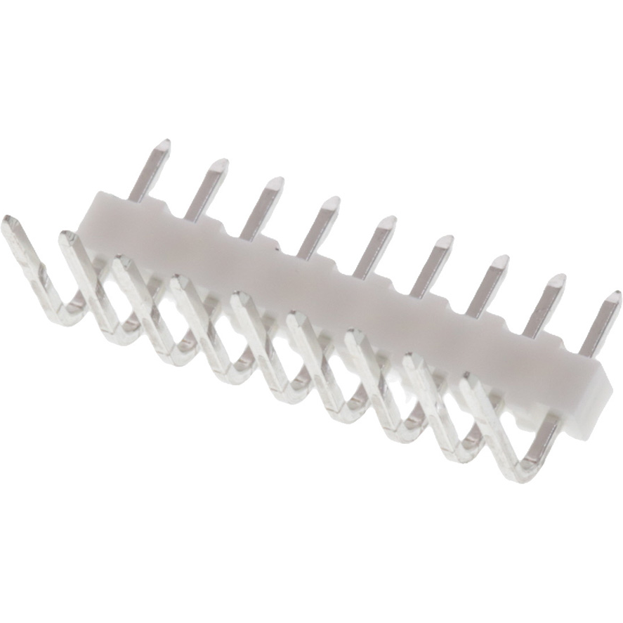 Molex-22052091 Cabezales del conector y receptáculos PCB Conn Unshrouded Header HDR 9 POS 2.54mm Solder RA Side Entry Thru-Hole KK Bag