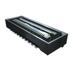 Conn Micro High Speed Socket Strip SKT 40 POS 0.5mm Solder ST Top Entry SMD Q Strip® Bulk