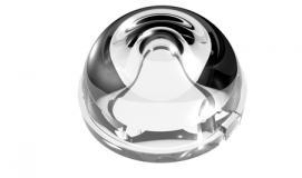 Carclo Technical Plastics-10627 Lentes ópticos Round Optical Lens Polycarbonate