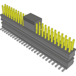 Conn Board Stacker HDR 50 POS 1.27mm Solder ST Top Entry SMD FLEX STACK™ Tube