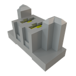 Conn Socket Strip SKT 2Power POS 2.54mm/3.81mm Solder ST Top Entry Thru-Hole Tray
