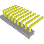Conn Unshrouded Header HDR 9 POS 3.96mm Solder ST Thru-Hole Bulk