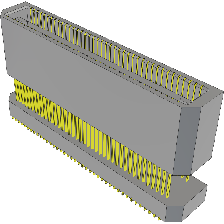 Samtec-BTE-040-05-F-D-A Piastre connettori e prese PCB Conn Micro Terminal HDR 80 POS 0.8mm Solder ST SMD Tray