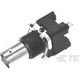 TE Connectivity-5413476-2 RF-Steckverbinder Conn Decoupled BNC 0Hz to 1GHz 50Ohm Solder ST Thru-Hole RCP Gold Tube