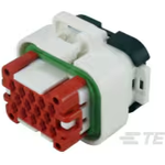 Conn Housing PL 14 POS 4mm Crimp ST Cable Mount Natural Tray Automotive