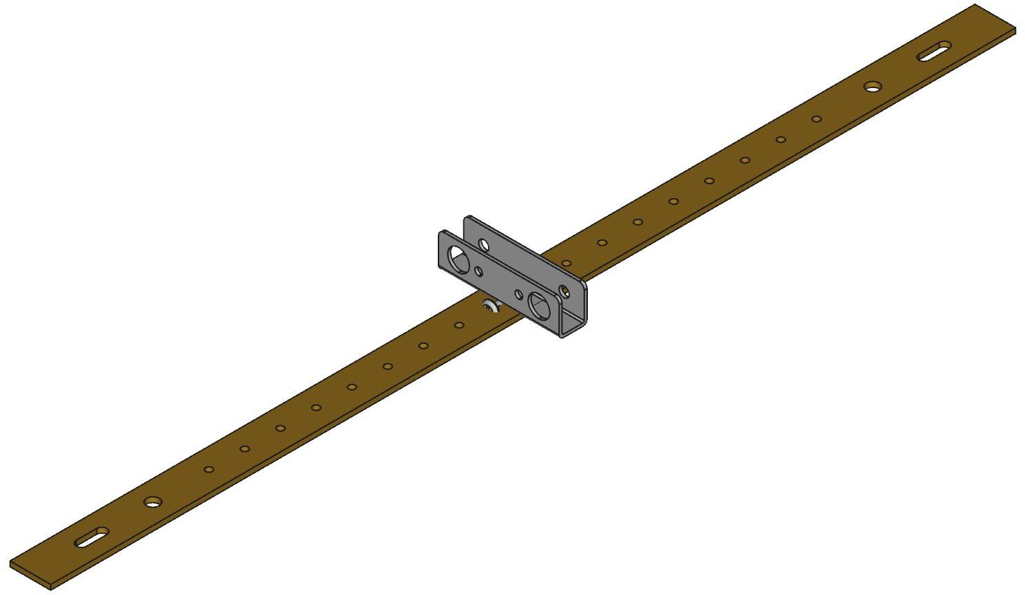 Hammond Manufacturing-GRDBAR800 null Horizontal HME Ground Busbar