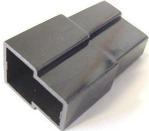 Delphi-12131270 Einzeladersteckverbinder, Gehäuse 2 Way Black 6.3 Unsealed Male Connector