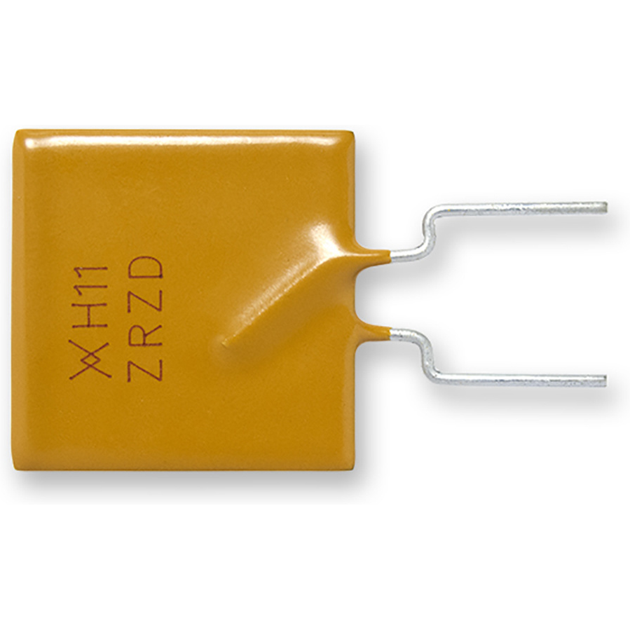 Littelfuse-AHRF1100 PTC 可自复保险丝 PTC Resettable Fuse 11A(hold) 21.2A(trip) 16V 100A 5.5W 11s 0.0048Ohm Radial 21 X 10.9mm Bag Automotive AEC-Q200