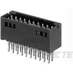 TE Connectivity-102699-4 Steckverbinderleisten und Leiterplattenbuchsen Conn Shrouded Header HDR 10 POS 2.54mm Press Fit ST Thru-Hole Tray