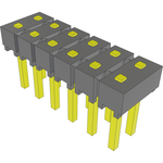 Conn Unshrouded Header HDR 12 POS 2.54mm Solder ST Top Entry Thru-Hole Bulk