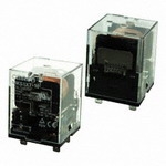 Omron-MKS1XT-10 DC24 Power Relays Power Relay 24VDC 10A SPST-NO(34.5x34.5x44.8)mm Socket