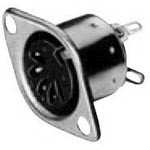 Switchcraft-61GB6FX Steckverbinder, rund Conn Circular DIN SKT 6 POS Solder ST Panel Mount 6 Terminal 1 Port