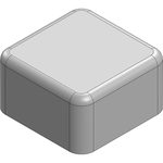 11 x 11 x 6mm One-piece Drawn-Seamless RF Shield/EMI Shield (Nickel-Silver)