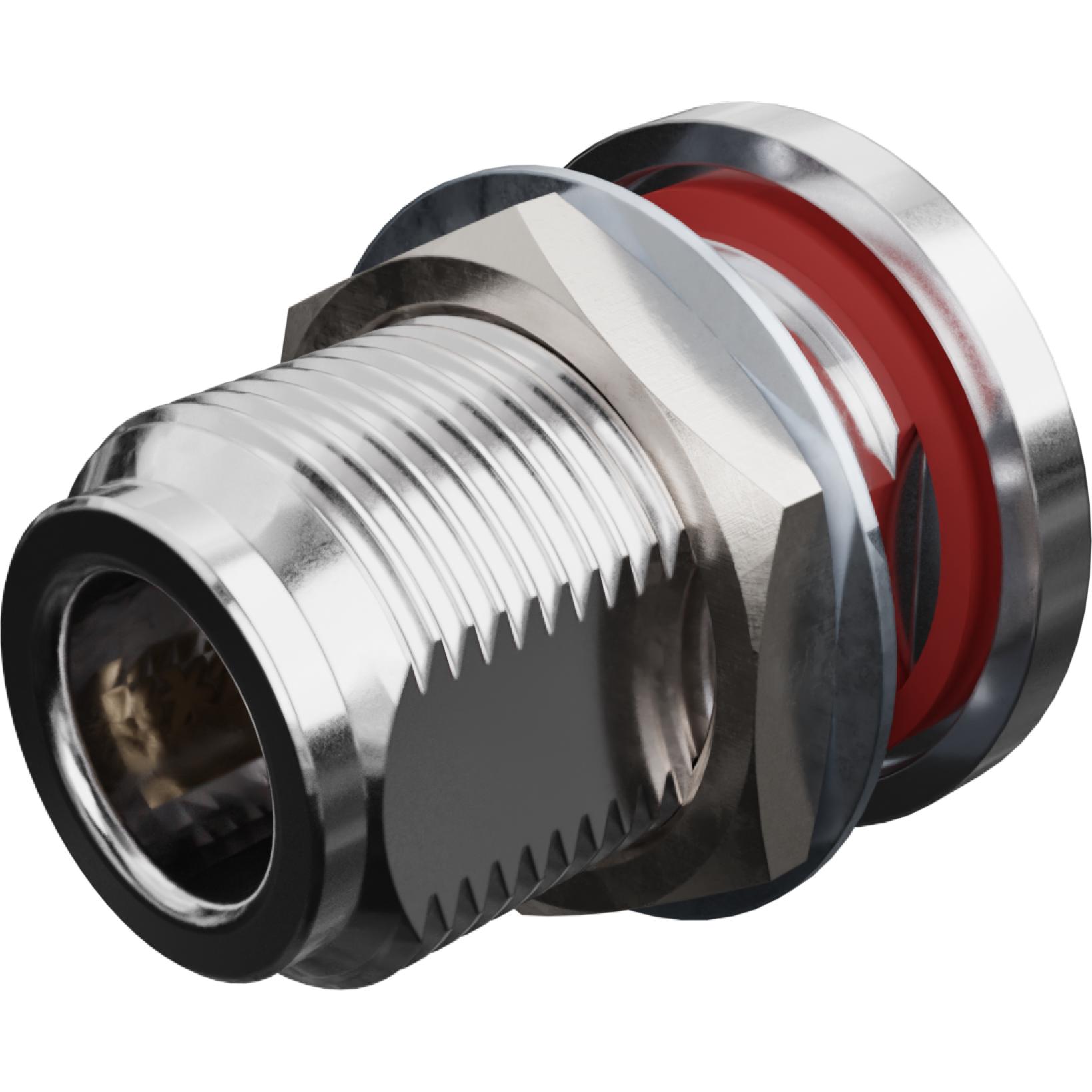 Molex-733861091 RF-Steckverbinder Conn Type N-SMA Adapter 0Hz to 11GHz 50Ohm ST Panel Mount F/F Gold Bag