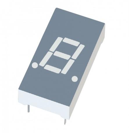 Everlight Electronics-ELT-316SYGWA/S530-E2 分段式 LED 显示器 Display Segmented Panel 3DIGIT 8LED Yellow Green CA 11-Pin DIP Module Tube