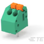 TE Connectivity-1-2834011-2 Connector Terminal Blocks Conn PC Terminal Block F 2 POS 3.5mm Solder ST Thru-Hole 6A/Contact Box/Carton