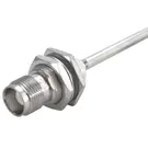 HUBER+SUHNER-24_TNC-50-2-31/133_NE RF-Steckverbinder Conn TNC 0Hz to 11GHz 50Ohm Solder ST Cable Mount RCP Gold Over Nickel Single