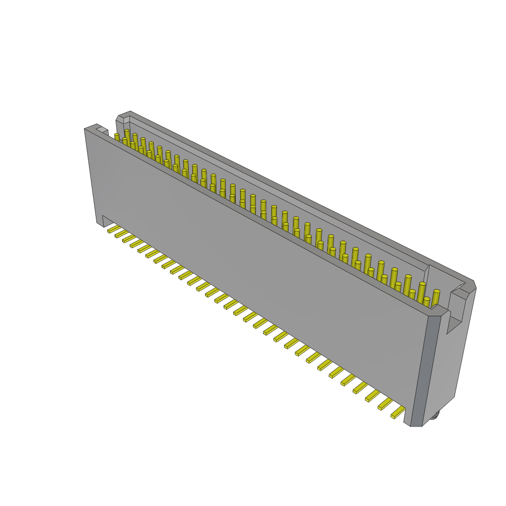 Samtec-TFM-130-32-F-D-A Piastre connettori e prese PCB Conn Shrouded Header (4 Sides) HDR 60 POS 1.27mm Solder ST Top Entry SMD TIGER EYE™ Tube