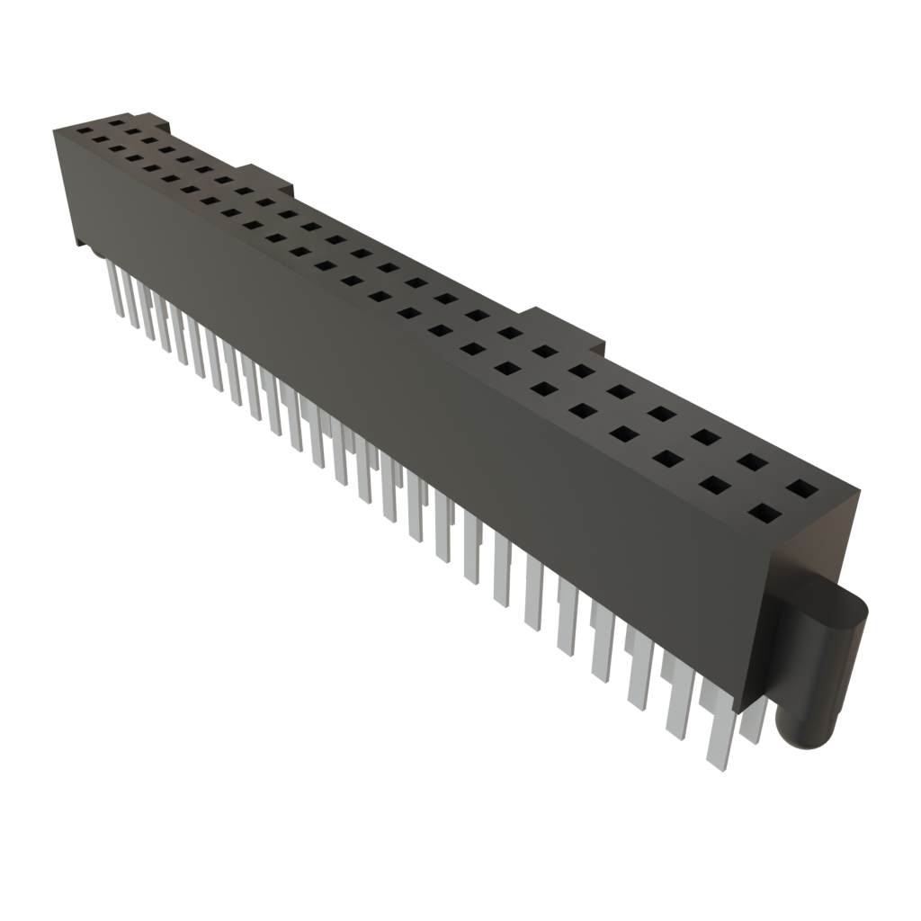 Samtec-SFML-125-T1-S-D-A Connector Headers and PCB Receptacles Conn Socket Strip SKT 50 POS 1.27mm Solder ST Thru-Hole TIGER EYE™ Tube