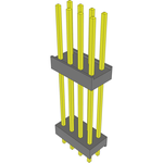 Conn Board Stacker HDR 8 POS 2.54mm Solder ST Thru-Hole Bulk
