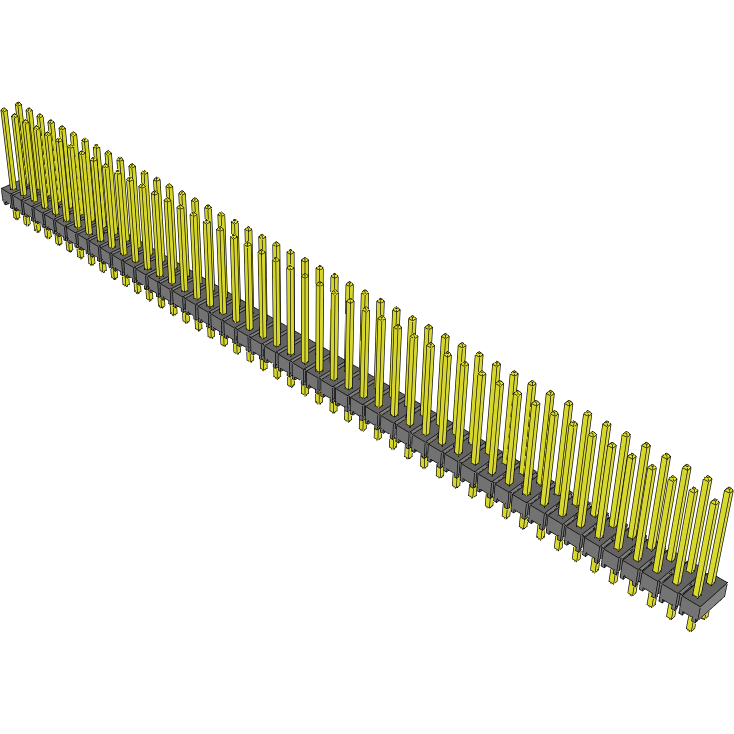 Samtec-TSW-148-15-L-D Steckverbinderleisten und Leiterplattenbuchsen Conn Unshrouded Header HDR 96 POS 2.54mm Solder ST Top Entry Thru-Hole Bulk