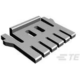 TE Connectivity-172855-1 Steckverbinderzubehör Connector Accessories Double Lock Plate Nylon 66 Natural Loose Piece
