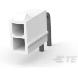 TE Connectivity-1586042-2 Cabezales del conector y receptáculos PCB Conn Wire to Board HDR 2Power POS 4.2mm Solder RA Side Entry Thru-Hole Tray