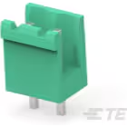 TE Connectivity-282825-2 Cabezales del conector y receptáculos PCB Conn Shrouded Header (2 Sides) M 2 POS 5.08mm Solder ST Top Entry Thru-Hole Box
