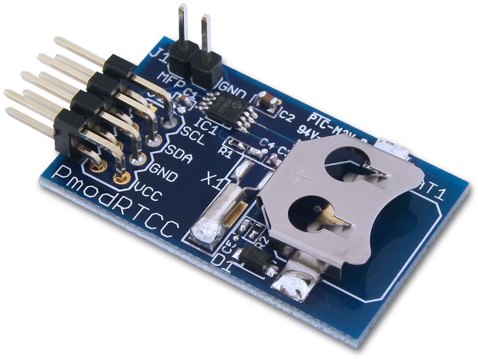 Digilent-410-218 Takt und Timing Entwicklung Boards und Kits MCP79410 Real Time Clock Development Tool