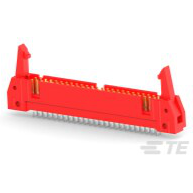 TE Connectivity-1-5111374-0 Steckverbinderleisten und Leiterplattenbuchsen Conn Ejector Header HDR 50 POS 2.54mm Solder ST Top Entry Thru-Hole Tray