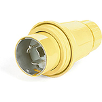 Conn Power PL 2Power/1Ground POS ST Cable Mount 3 Terminal 1 Port Watertite®