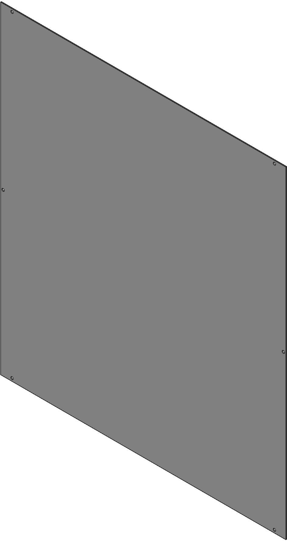 Hammond Manufacturing-C2T2436SBK1 null C4 Solid Top Panels