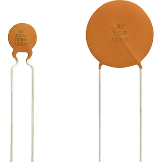 Vishay-D103Z25Z5VF6TJ5R Strato singolo in ceramica del condensatore D103Z25Z5VF6TJ5R Vishay Capacitor Ceramic Single Layer 0.01uF 50V Z5V -20% to 80% Radial 5mm 85°C - Arrow.com
