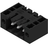 Weidmuller-1842090000 Steckverbinderleisten und Leiterplattenbuchsen Conn Shrouded Header (4 Sides) M 3 POS 3.5mm Solder RA Side Entry Thru-Hole Box