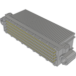 Conn Open Pin Field Array SKT 400 POS 1.27mm Press Fit RA Side Entry Thru-Hole SEARAY™ Tray