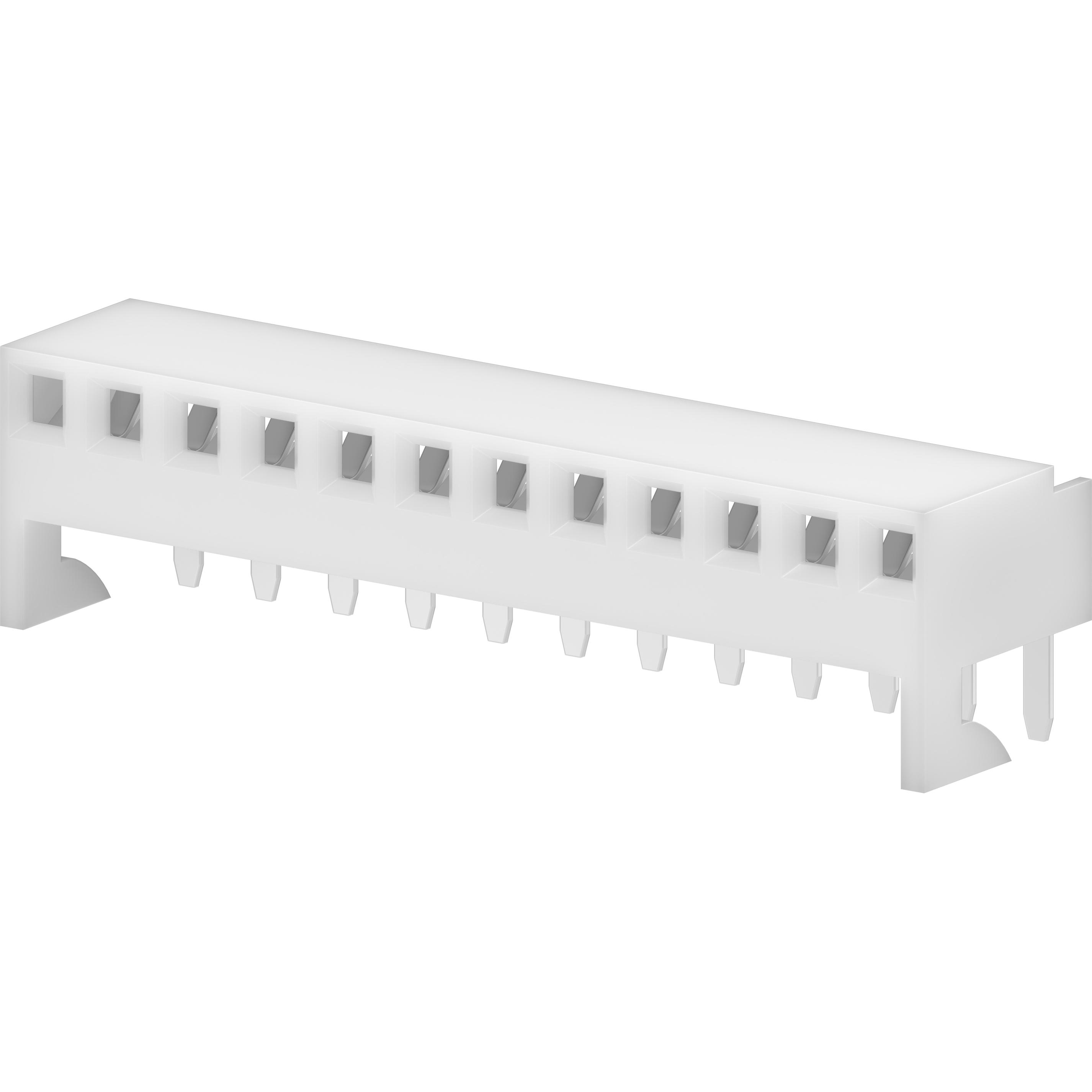 Molex-38-00-1342 Steckverbinderleisten und Leiterplattenbuchsen Conn Socket Strip RCP 12 POS 2.54mm Solder RA Thru-Hole KK Tray