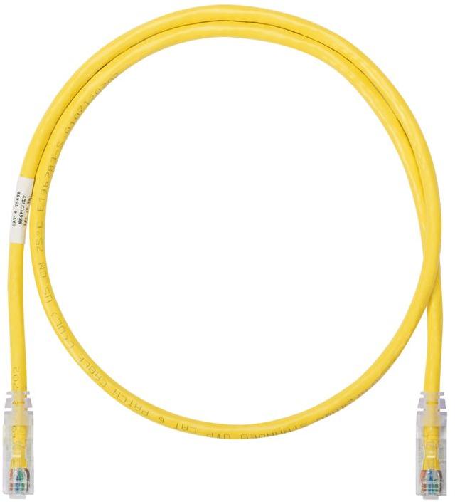 Panduit-NK6APC2YL null Cable Assembly Cat 6a 0.6m 26AWG RJ-45 to RJ-45 8 to 8 POS M-M Crimp-Crimp NetKey®