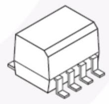 onsemi-FOD8802DR2 Transistor- und fotovoltaischer Ausgang, Optokoppler Optocoupler DC-IN 2-CH Transistor DC-OUT 8-Pin SOIC T/R