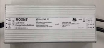 MOONS INDUSTRIES-MT100A105AQ_CP LED-Spannungsversorgung AC/DC LED Power Supply 100W Single 8-Pin