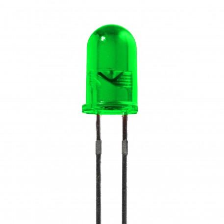 Everlight Electronics-EALP05RDHGA0 DEL LED Uni-Color Green 575nm 2-Pin T-1 3/4 T/R