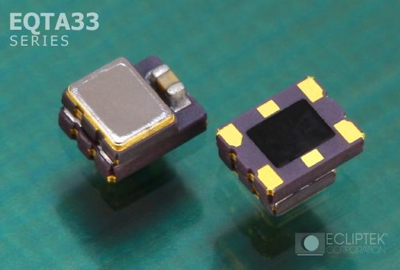 Ecliptek-EQTA33E8EH-65.536M TR Gesteuerter Oszillator Oscillator TCXO 65.536MHz ±1ppm (Tol) ±3ppm (Stability) 15pF LVCMOS 55% 3.3V 6-Pin CSMD T/R