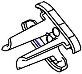 Eaton-32004-TP1 Einzeladersteckverbinder, Gehäuse Conn Housing F 2 POS Crimp ST Cable Mount